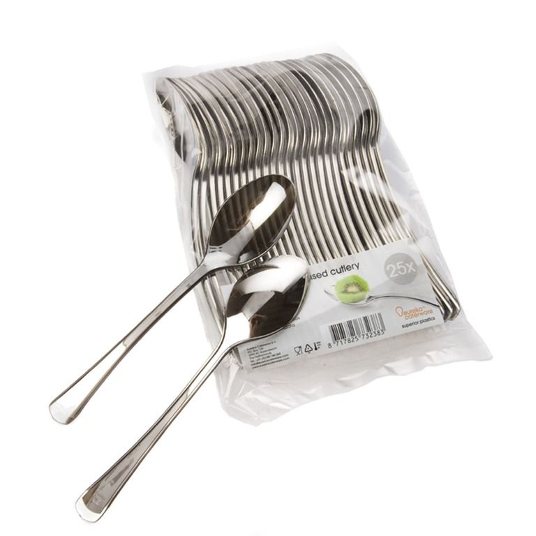 Cucharas metalizadas