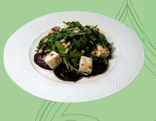 Свекольный салат с фета 