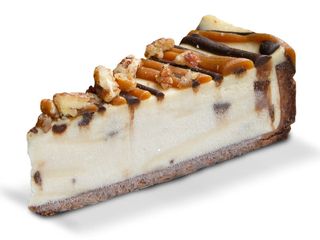 Чизкейк "New-York" с шоколадом и орехом пекан