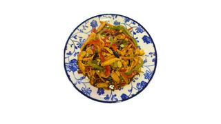 Xinjiang chicken with carrots