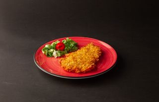 Pui pane in fulgi de porumb﻿