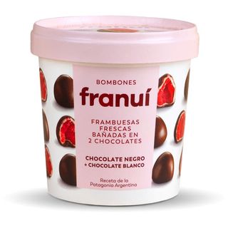 Franuí Chocolate Negro (amargo) y Chocolate Blanco 150g