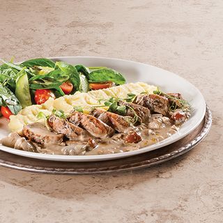 Polędwiczka z grzybami