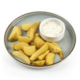 Картофельные дольски с соусом тартар