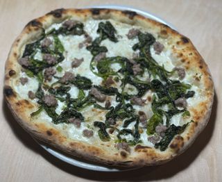Broccoletti e salsiccia