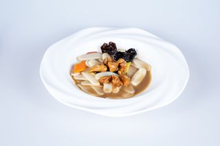 103. Gnocchi di riso con pollo e verdure