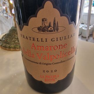 Amarone Valpolicella Fratelli 2010