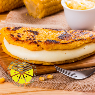 Cachapa Con Queso Fresco