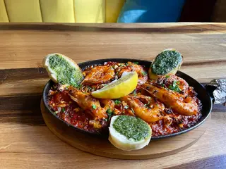 Скариди Саганаки