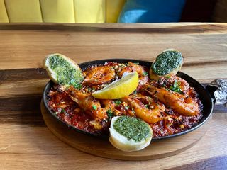 Скариди Саганаки