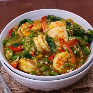 Seafood okro