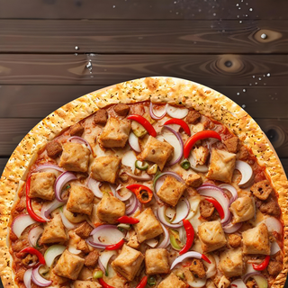Kung Pao Chicken Pizza