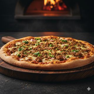 Keema Pizza