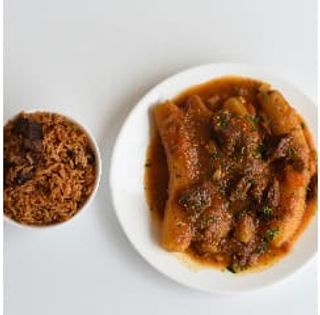 Katogo Beef and Pilau 