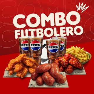 COMBO PARA 4 CON BEBIDAS