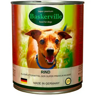Баскервіль консерва для собак яловичина 800гр
