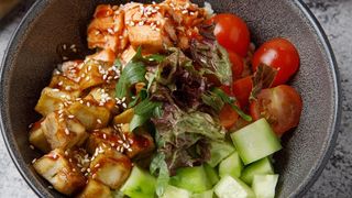 Поке с сёмгой