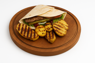 Piadina cu carne de vita&porc 550g