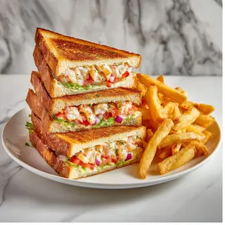 Club Sandwich Aux Fruits De Mer
