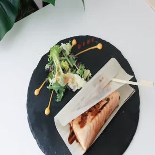 Salmón saykio miso