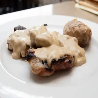 Solomillo al roquefort