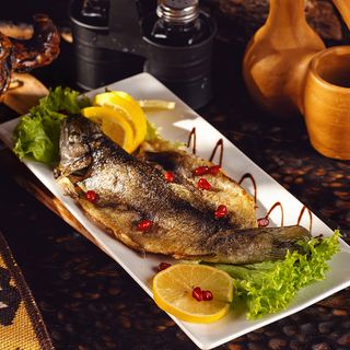 კალმახი შემწვარი