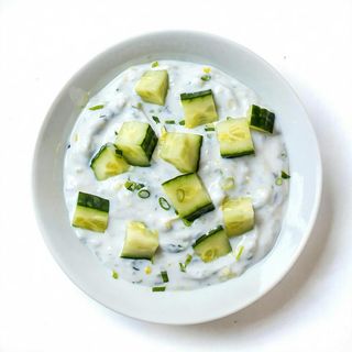 Raita salata con yogurt