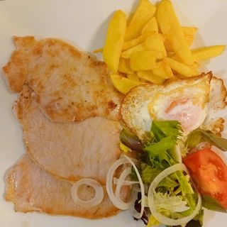 PLATO COMBINADO LOMO DE CERDO