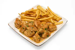 Пилешки хапки със сос алфредо (350г)