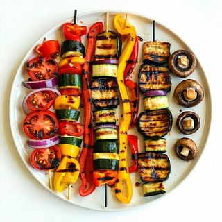 Vegetarian Kebab Platter dla 2 osób