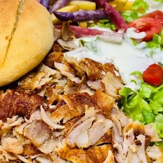 Piatto kebab maxi