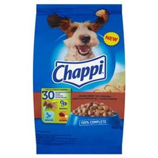 Karma dla psa z wołowiną i drobiem Chappi . 0.5кг