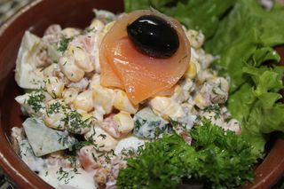 Салат "Модная штучка"