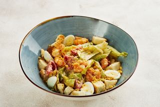 Цезарь с креветками (350г)