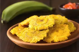 Patacones fritos