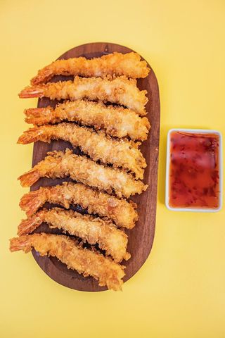 Krewetki w tempurze 8 szt.