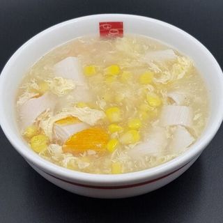 SOPA DE MAIZ CON CANGREJO