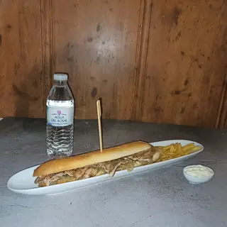 Combo de panceta, cebolla y roquefort