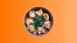 Pierożki Mandu z krewetką