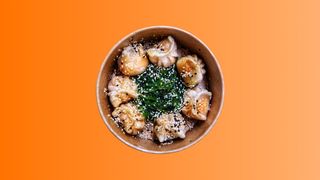 Pierożki Mandu z krewetką