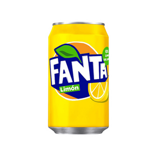 Fanta Limón lata 330ml.
