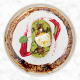 Toast Avocat Tomate Balsamique