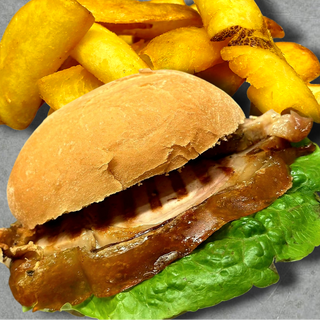 Porchetta di Ariccia con patate fritte