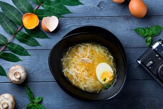 Суп-лапша куринная по-домашнему