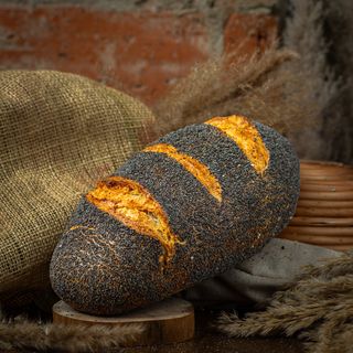 Chleb pszenno żytni z makiem