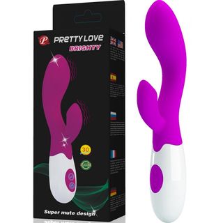 Vibrador De Silicona A Pilas Pretty Love 30 Velocidades
