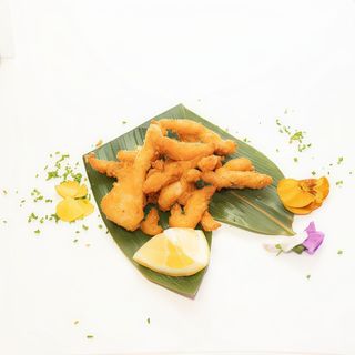 Tiras de pollo (ración)