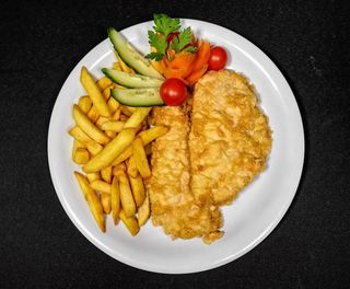 Snitel din piept de pui