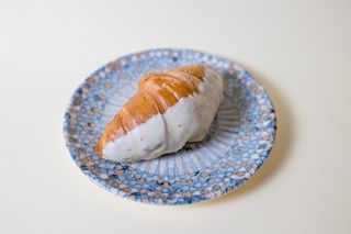 Croissant bijela čokolada