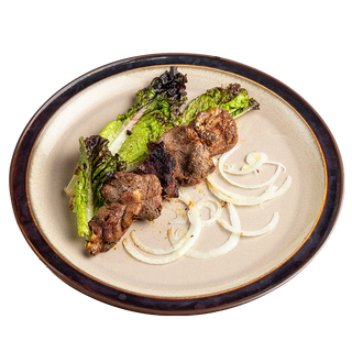 Шашлык из баранины на углях 